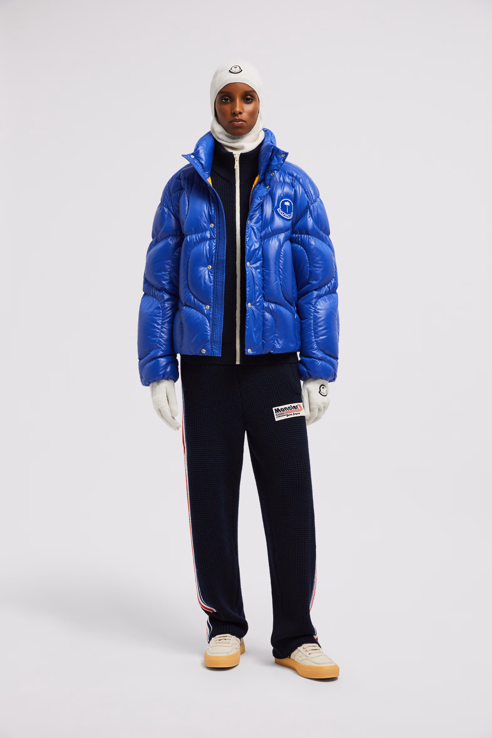 Moncler x Palm Angels Wool Sweatpants Gender Neutral Royal Blue Moncler 3
